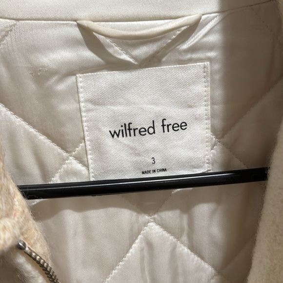 Aritzia Wilfred Free Merino Wool Coat - Picture 3 of 5